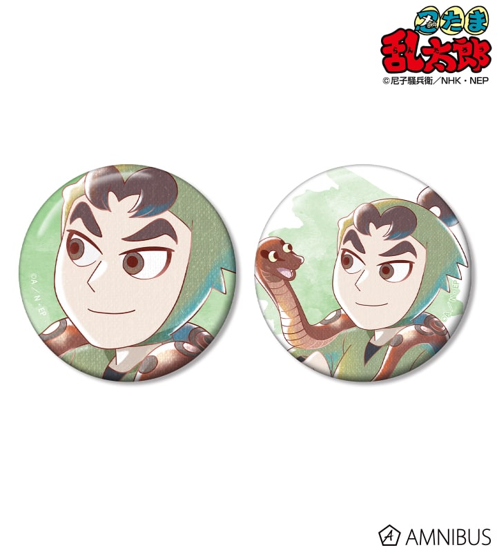忍たま乱太郎 伊賀崎孫兵 Ani-Art aqua label 第2弾 缶バッジ2個セット 2025年11月中旬発売予定
