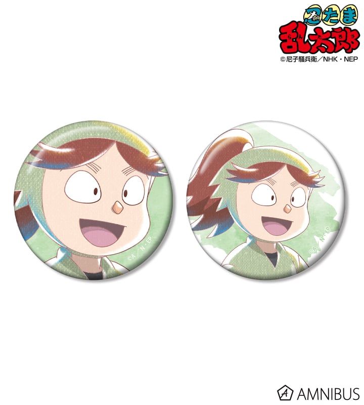 忍たま乱太郎 富松作兵衛 Ani-Art aqua label 第2弾 缶バッジ2個セット 2025年11月中旬発売予定