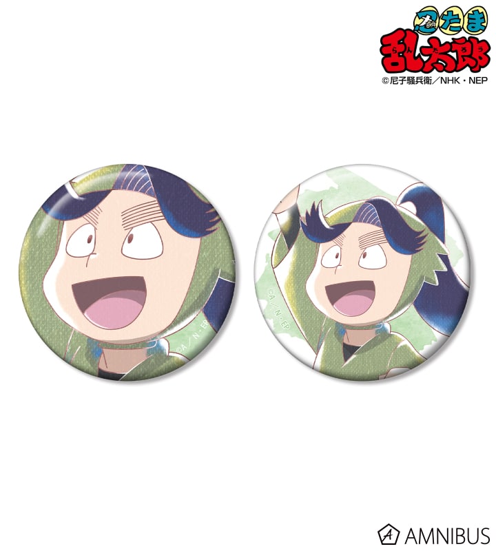 忍たま乱太郎 浦風藤内 Ani-Art aqua label 第2弾 缶バッジ2個セット 2025年11月中旬発売予定