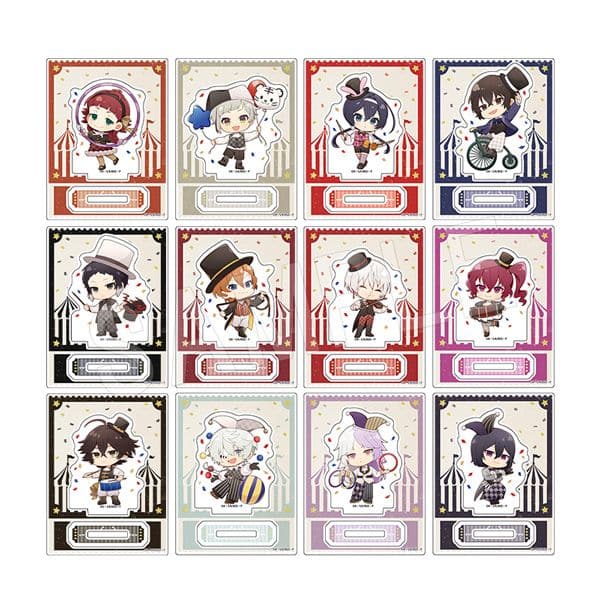 文豪ストレイドッグス トレーディングアクリルスタンド サーカスver. 【1BOX】 キャラアニで
                                                2026年1月発売