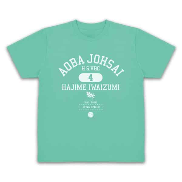 ハイキュー!! 岩泉一 カレッジ ドライTシャツ MINT GREEN S キャラアニで
                                                2026年2月発売