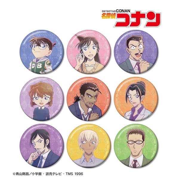 名探偵コナン トレーディング Ani-Art 第9弾 グリッター缶バッジ 【1BOX】 キャラアニで
                                                2026年2月発売