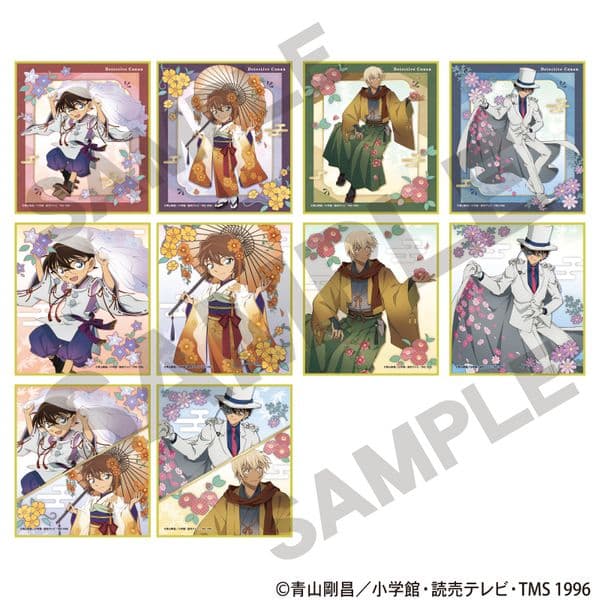 名探偵コナン トレーディングミニ色紙 秋の華和装 【1BOX】 キャラアニで
                                                2026年1月発売
