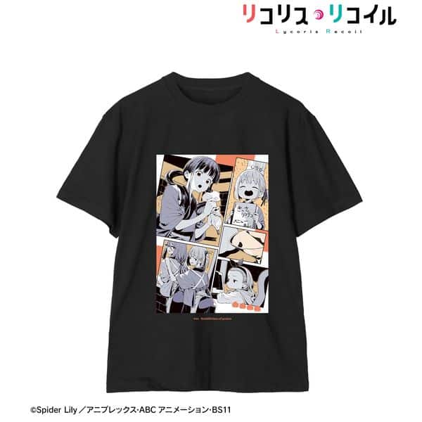 リコリス・リコイル 第3話 ビジュアル Teeユニセックス XXL キャラアニで
                                                2026年2月発売