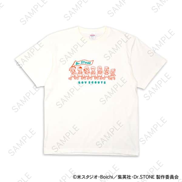 Dr.STONE 水沢石鹸コラボ クルーネックTシャツA キャラアニで
                                                2026年3月発売