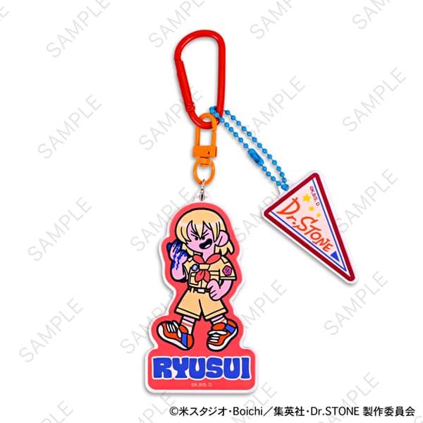 Dr.STONE 水沢石鹸コラボ デタッチャブルアクリルキーホルダー 七海龍水 キャラアニで
                                                2026年3月発売