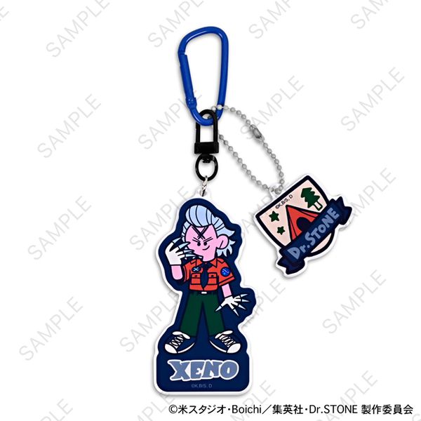 Dr.STONE 水沢石鹸コラボ デタッチャブルアクリルキーホルダー Dr.ゼノ キャラアニで
                                                2026年3月発売