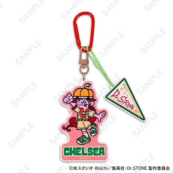 Dr.STONE 水沢石鹸コラボ デタッチャブルアクリルキーホルダー チェルシー キャラアニで
                                                2026年3月発売