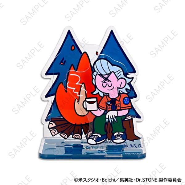 Dr.STONE 水沢石鹸コラボ アクリルスタンド Dr.ゼノ キャラアニで
                                                2026年3月発売