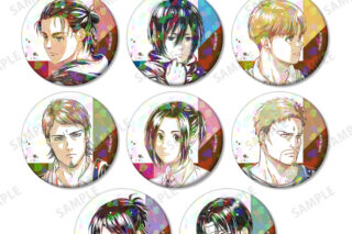 進撃の巨人 トレーディング Ani-Art 第4弾 ホログラム缶バッジ AMNIBUSで2026年3月中旬発売