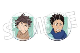 ハイキュー!! 缶バッジセット/及川 徹・岩泉 一(青葉城西高校) ムービックで2026年2月27日より発売