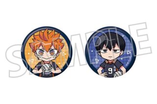 ハイキュー!! 缶バッジセット/日向翔陽・影山飛雄 ムービックで2026年1月31日より発売
