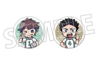 ハイキュー!! 缶バッジセット/及川 徹・岩泉 一 ムービックで2026年1月31日より発売