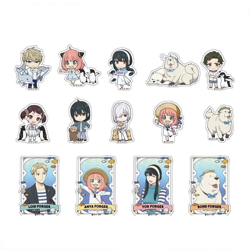 TVアニメ『スパイファミリー』 トレーディング ダイカットステッカー
 
2025年12月下旬発売