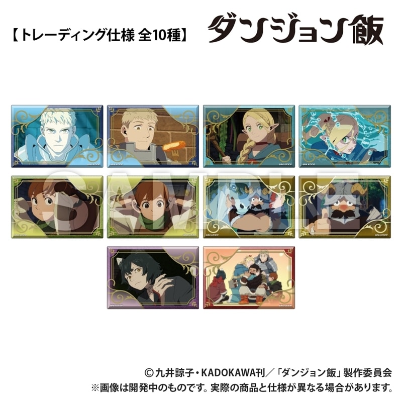 ダンジョン飯 トレーディング_長方形缶バッジ【再販】
 
2026年03月上旬発売
で取扱中