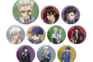 Dr.STONE 描き下ろしイラスト 石化前ver. トレーディング缶バッジ【再販】
 アニメイトで
2026/02/07 発売