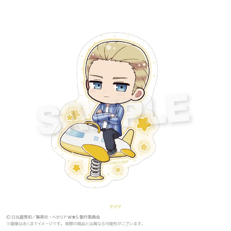 ヘタリア World★Stars ダイカットステッカー 遊具ver. ドイツ
 アニメイトで
2026年01月発売