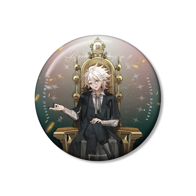 ダンガンロンパシリーズ およさんイラスト 狛枝凪斗 玉座ver. 100mm缶バッジ
 
2026年2月14日発売