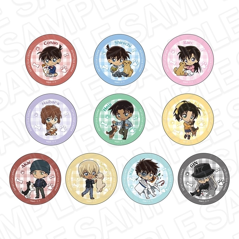 名探偵コナン カンバッジ(ブラインド) デフォルメいぬ ver.2
 
2026年02月発売