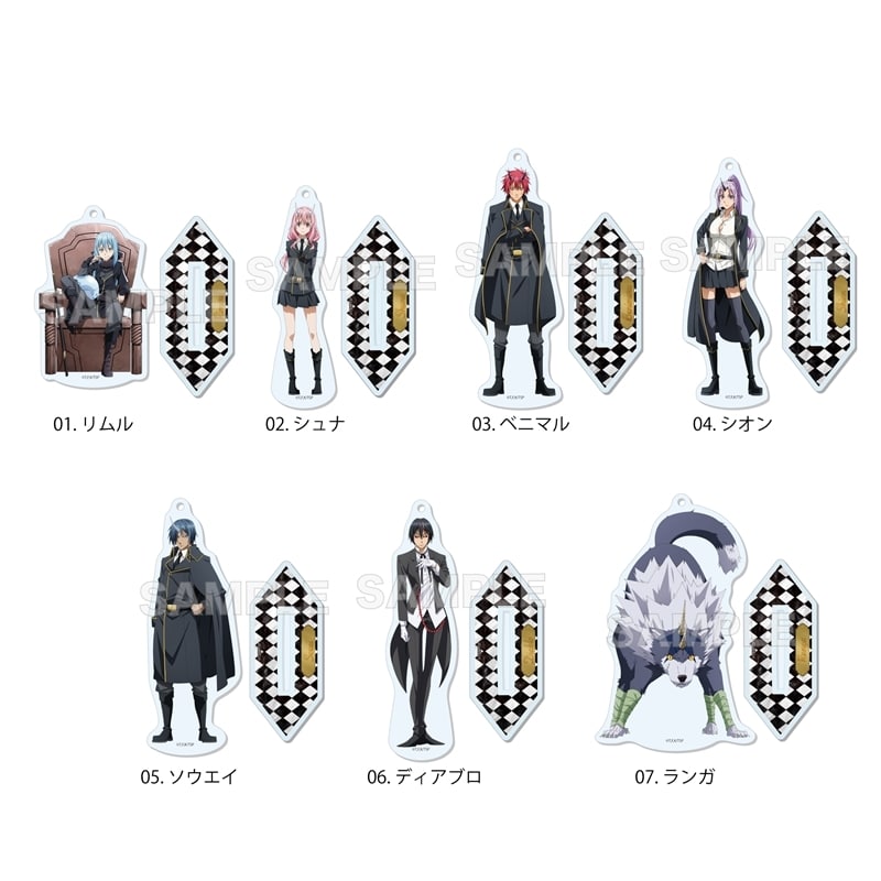 転スラ 六角形アクリルスタンドキーホルダー /01 第1弾(全7種)【再販】
 
2025年12月中旬発売
で取扱中