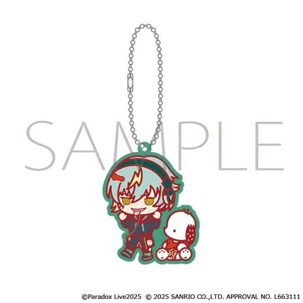 Paradox Live ラバーキーホルダー/御子柴 賢太×ポチャッコ　サンリオキャラクターズ
 
2025年12月26日発売
