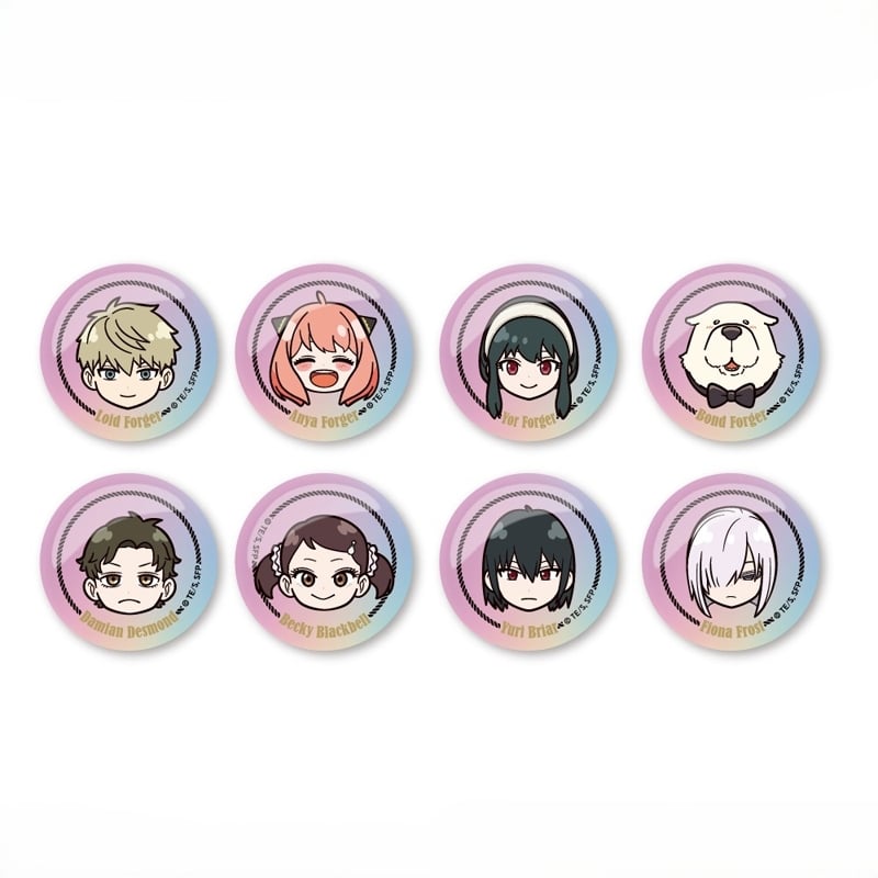 TVアニメ『スパイファミリー』 トレーディング オーロラ缶バッジ
 
2025年12月下旬発売
 (アニメイト)