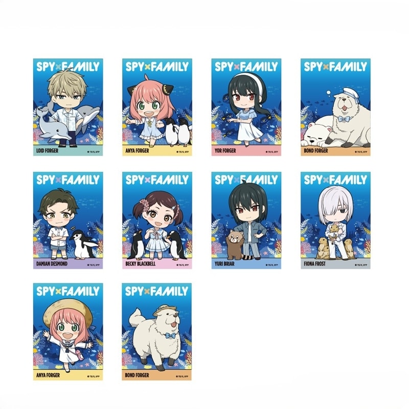 TVアニメ『スパイファミリー』 トレーディングクリアカード ミニキャラ
 
2025年12月下旬発売