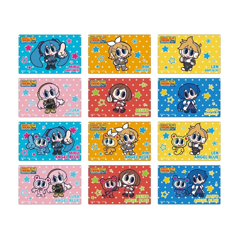 初音ミク ANGEL BLUEコラボ 描き起こし トレーディングカードステッカー
 
2026年3月27日発売