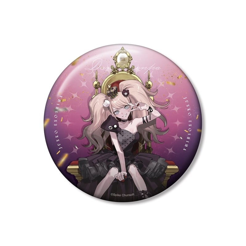 ダンガンロンパシリーズ およさんイラスト 江ノ島盾子 玉座ver. 100mm缶バッジ
 
2026年2月14日発売