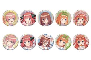五等分の花嫁* ラメキラカンバッジコレクション
 
2026年2月14日発売