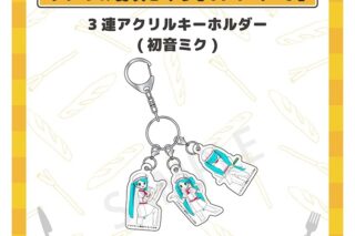 オブソミート 3連アクリルキーホルダー(初音ミク)/サツキ&香咲さくら
 
2026年04月中旬発売