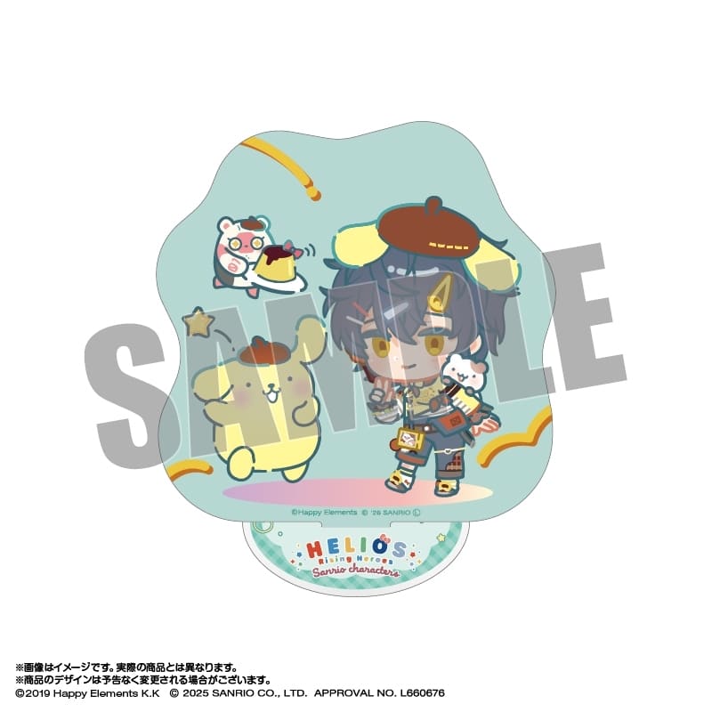 エリオスライジングヒーローズ×サンリオキャラクターズ アクリルスタンド 13.グレイ・リヴァース×ポムポムプリン なかよしポップコーデver. アニメイトで
2026年04月発売