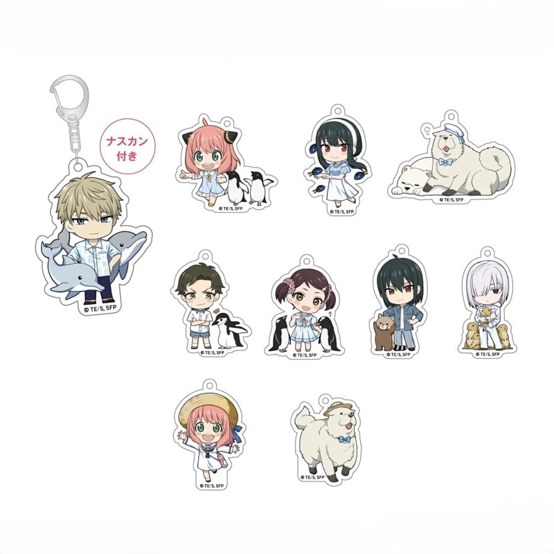 TVアニメ『スパイファミリー』 トレーディング ミニキャラアクリルキーホルダー
 
2025年12月下旬発売