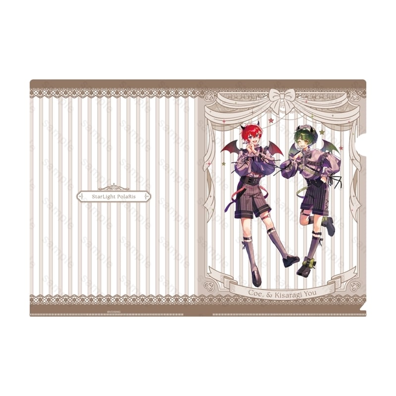 すたぽら 悪魔と小悪魔 メタルクリアファイル 小悪魔ver.
 アニメイトで
2025年11月下旬発売