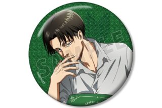 TVアニメ『進撃の巨人』 描き下ろし リヴァイ リラックスver. 76mmグリッター缶バッジ【再販】
 
2026年2月17日発売