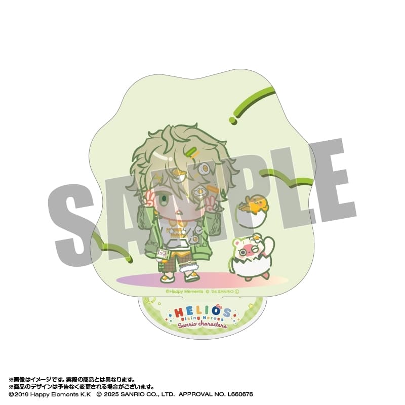 エリオスライジングヒーローズ×サンリオキャラクターズ アクリルスタンド 11.キース・マックス×ぐでたま なかよしポップコーデver. アニメイトで
2026年04月発売