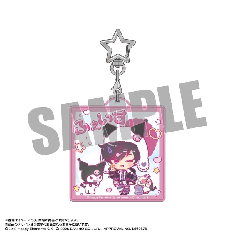 エリオスライジングヒーローズ×サンリオキャラクターズ おなまえアクリルキーホルダー 10.フェイス・ビームス×クロミ なかよしポップコーデver.
 
2026年04月発売