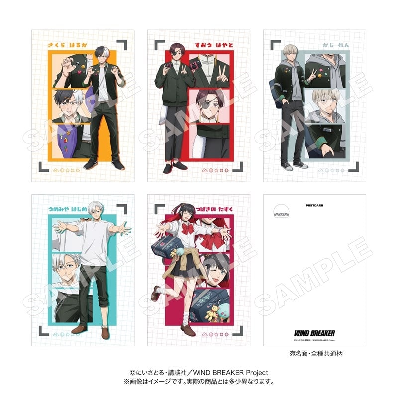 ウィンドブレイカー (ウィンブレ) ポストカードセット
 
2026年01月下旬発売