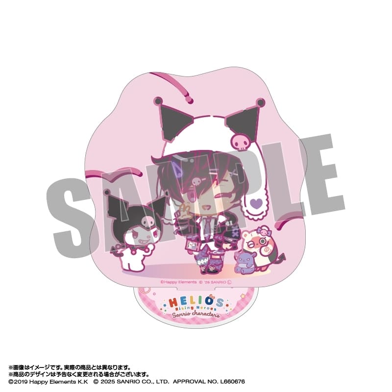 エリオスライジングヒーローズ×サンリオキャラクターズ アクリルスタンド 10.フェイス・ビームス×クロミ なかよしポップコーデver. アニメイトで
2026年04月発売