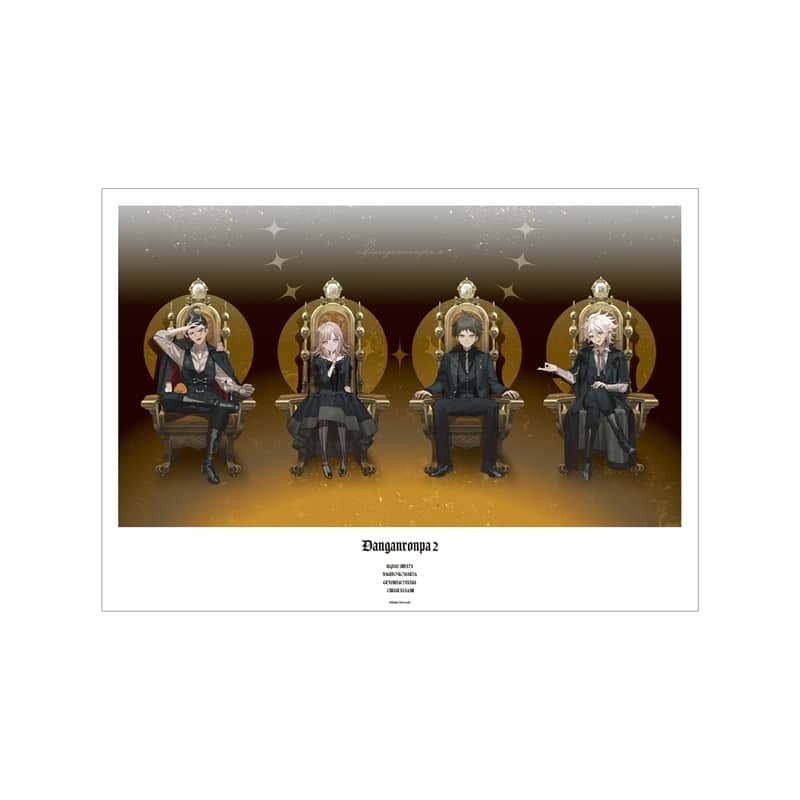 ダンガンロンパシリーズ およさんイラスト 集合 B 玉座ver. A3マット加工ポスター
 
2026年2月14日発売