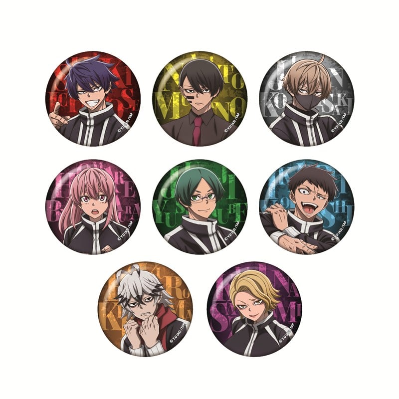 TVアニメ『桃源暗鬼』 トレーディング缶バッジコレクションvol.1 全8種【桃源暗鬼公式ストアオリジナル】【再販】
 
2026年01月発売