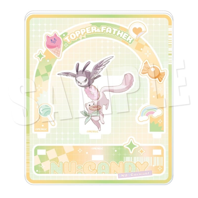 NU: カーニバル アクリルジオラマスタンド《キャンディーver.》(トパ&親父)
 アニメイトで
2026/02/06 発売