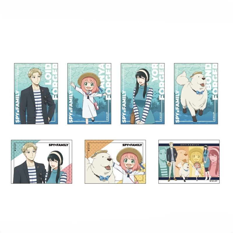 TVアニメ『スパイファミリー』 トレーディングクリアカード 描き下ろし
 
2025年12月下旬発売
 (アニメイト)