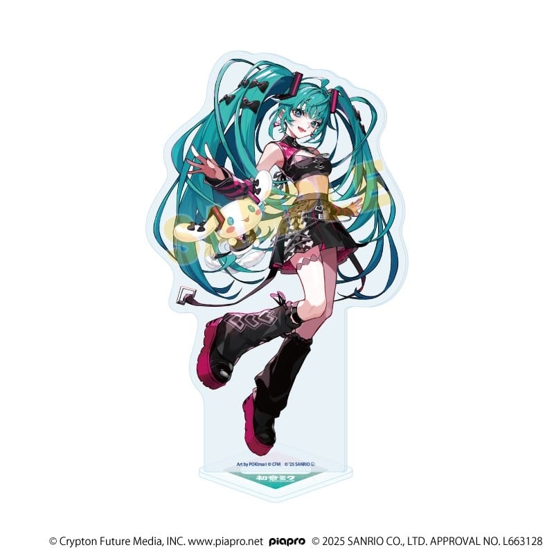 初音ミク×シナモロール ホログラムアクリルスタンド3月(コラボイラスト)
 
2026年02月発売