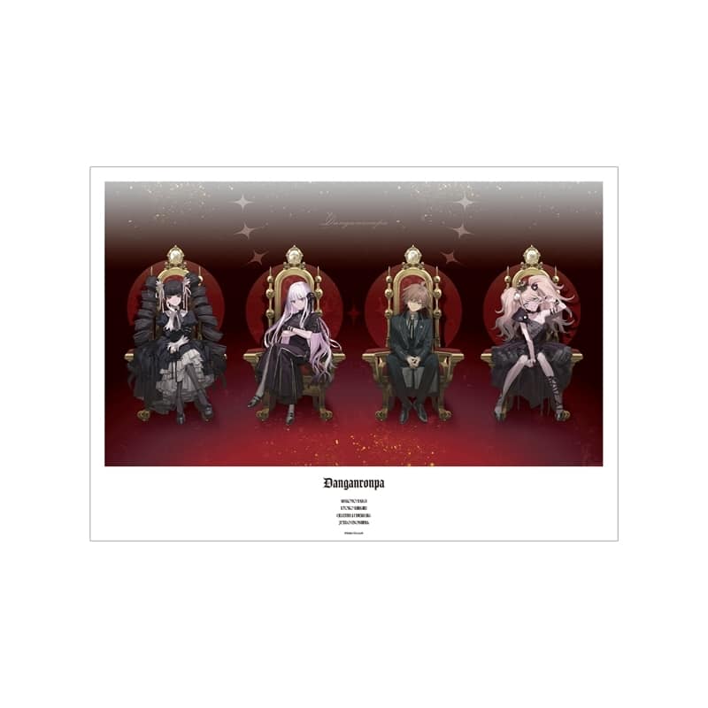 ダンガンロンパシリーズ およさんイラスト 集合 A 玉座ver. A3マット加工ポスター
 
2026年2月14日発売