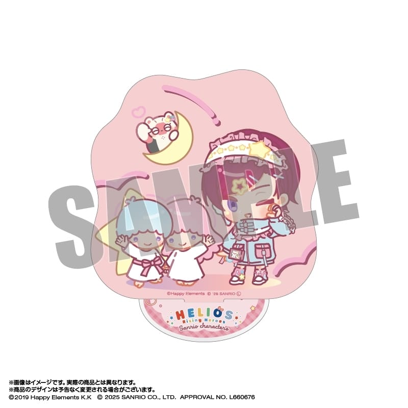 エリオスライジングヒーローズ×サンリオキャラクターズ アクリルスタンド 8.マリオン・ブライス×リトルツインスターズ なかよしポップコーデver. アニメイトで
2026年04月発売