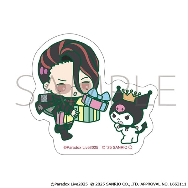 Paradox Live ステッカー/白 忠成×クロミ　サンリオキャラクターズ
 
2025年11月28日発売
で取扱中 (アニメイト)