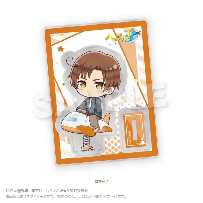 ヘタリア World★Stars ミニキャラスタンド 遊具ver. ロマーノ
 アニメイトで
2026年01月発売