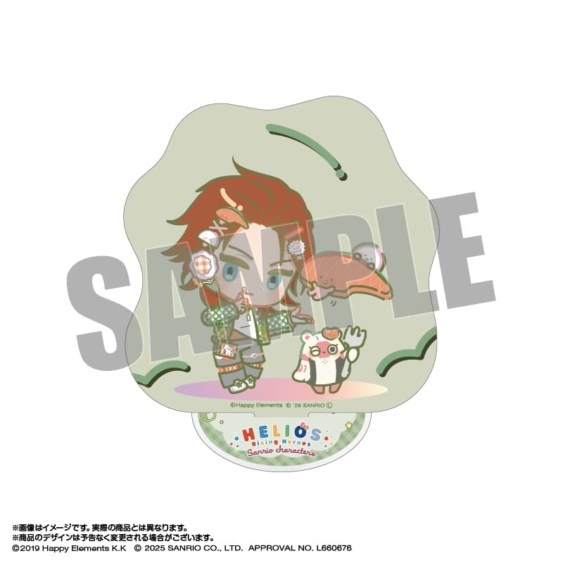 エリオスライジングヒーローズ×サンリオキャラクターズ アクリルスタンド 6.ガスト・アドラー×KIRIMIちゃん. なかよしポップコーデver. アニメイトで
2026年04月発売