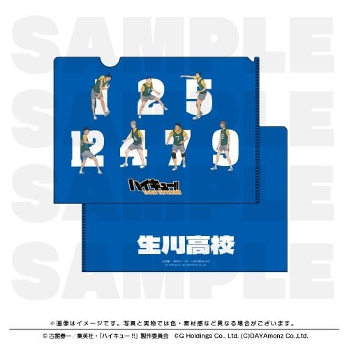 ハイキュー!! TOUCH THE DREAM クリアファイル 生川高校
 
2025年12月1日発売
で取扱中